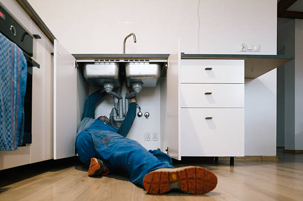 Professional Plumbing technician working in Blue Springs, MO